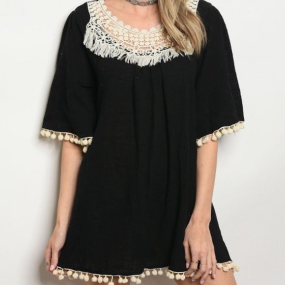 MODA ME COUTURE Dresses & Skirts - BOHO BEAUTY MINI DRESS